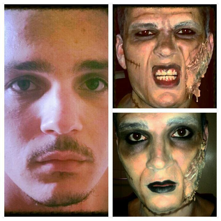 Make Artística Halloween maquiagem maquiador(a)