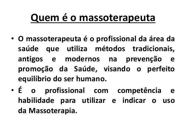 massoterapeuta