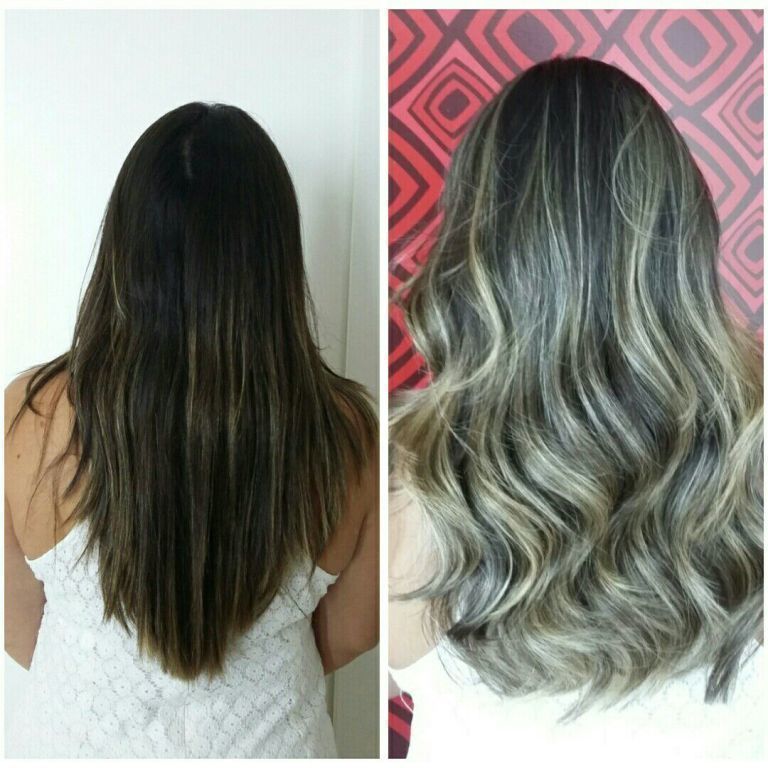 Antes e depois por @marlimello22 cabelo cabeleireiro(a)