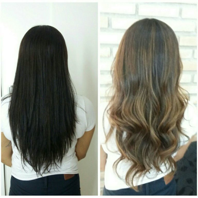 Antes e depois por mim @marlimello22 cabelo cabeleireiro(a)