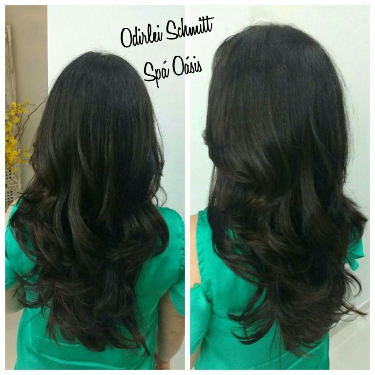 Corte+ coloração e escova. cabelo cabeleireiro(a)
