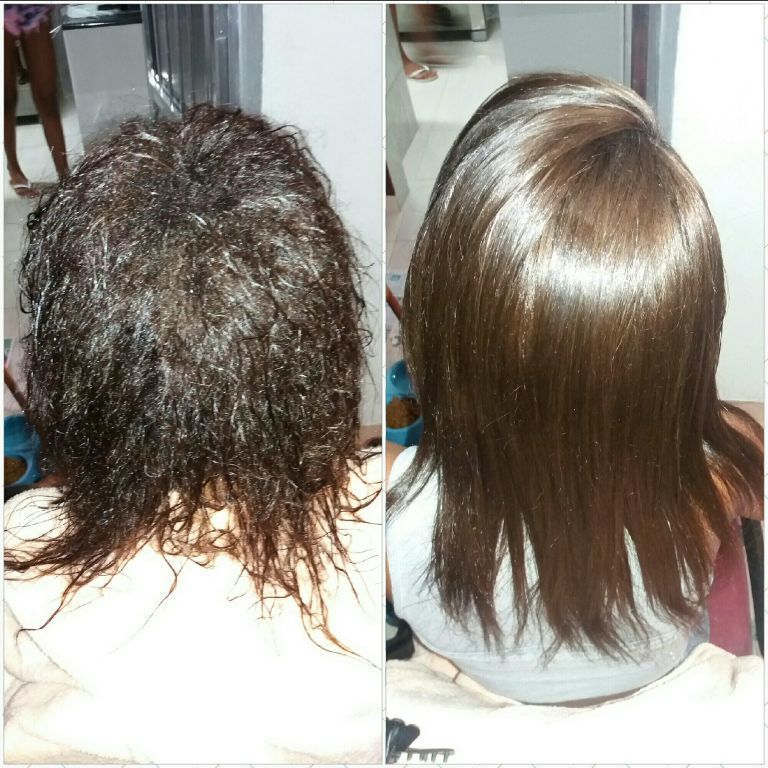 Progressiva antes e depois.
#De hj cabelo estudante (depiladora) estudante (cabeleireiro)