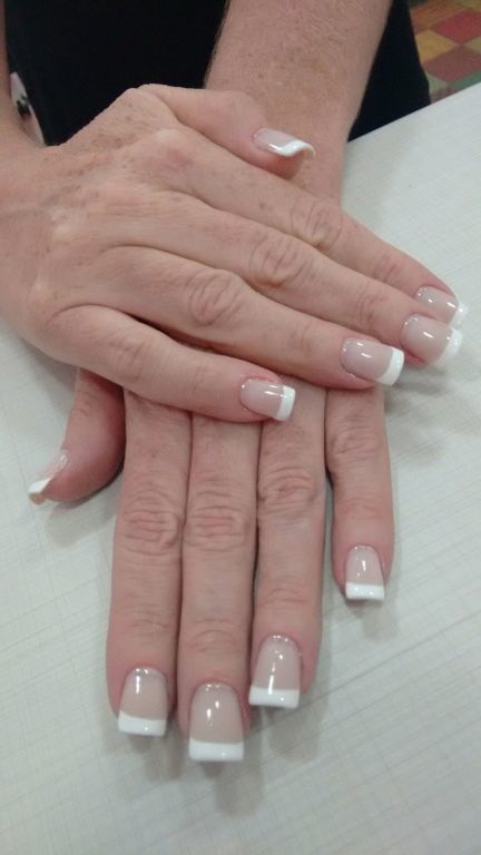 Unha de fibra de vidro unha manicure e pedicure