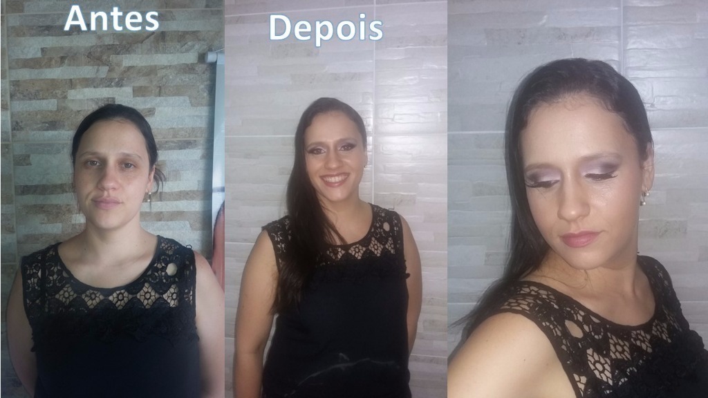 Curso de auto maquiagem
Antes e depois de Ana Lucia
PARABÉNS AN maquiador(a) esteticista designer de sobrancelhas depilador(a)