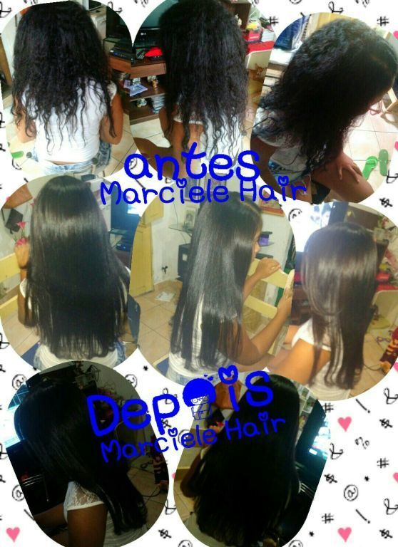 Progressiva + tratamentos cabelo cabeleireiro(a)