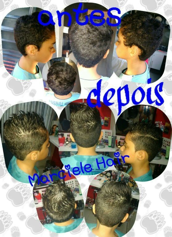 Côrte masculino em criança cabelo cabeleireiro(a)
