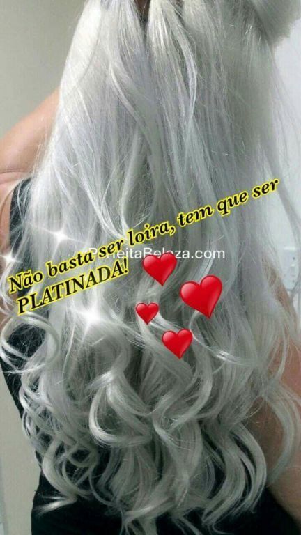 Se e pra ser Loira tem  q ser platinada !... cabelo cabeleireiro(a)