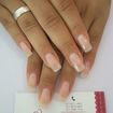 Alongamento de unhas em acrygel.