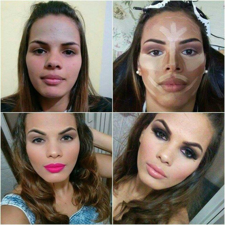 Antes e depois da modelo. maquiagem  maquiador(a) auxiliar cabeleireiro(a)