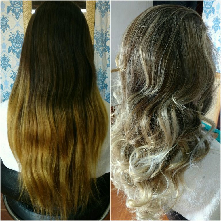 Correção de cor, sunkiss e luzes #sunkiss #highlights #luzes #colorcorretion cabelo  cabeleireiro(a)