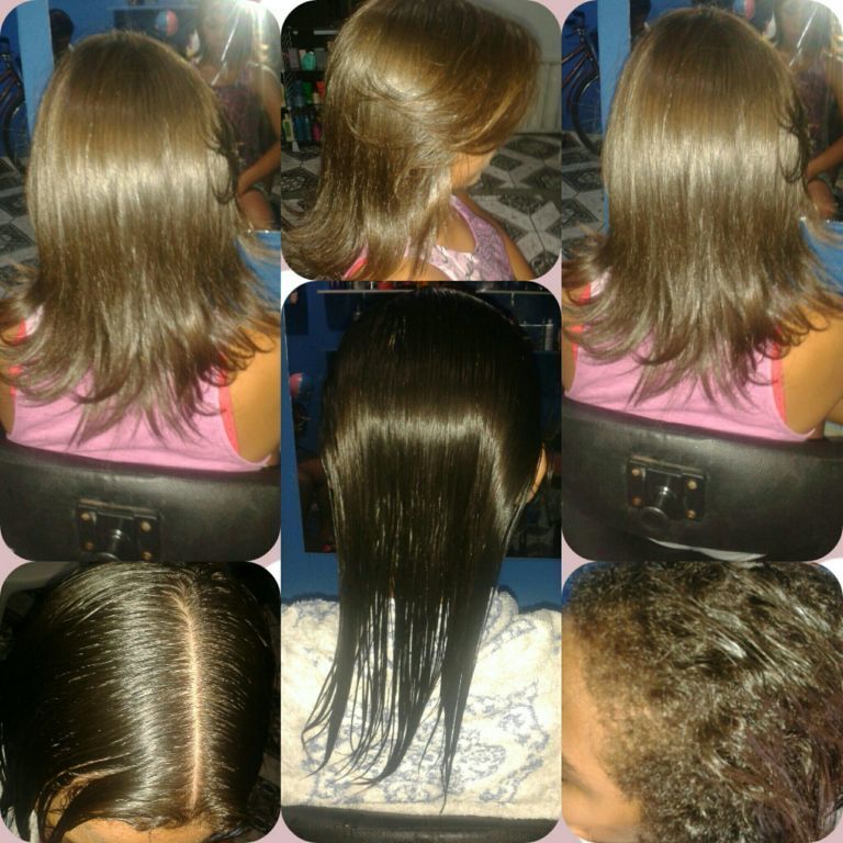 Escova progressiva... cabelo cabeleireiro(a)