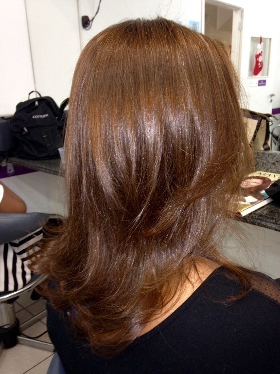 Corte repicado a 45 graus +coloracao #diva #leveza  cabeleireiro(a)