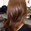 Corte repicado a 45 graus +coloracao #diva #leveza 