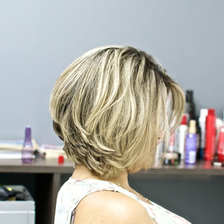 cabelo loiro, antes e depois, luzes cabelo  cabeleireiro(a)