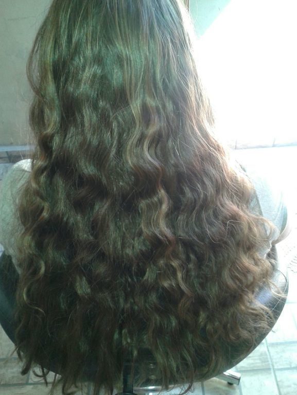 Antes da progressiva cabelo cabeleireiro(a)