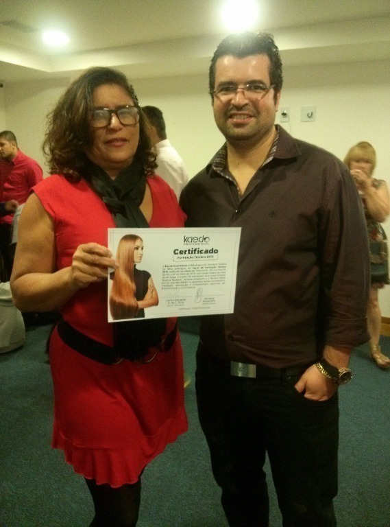 Certificação Técnico com Sr. Carlos Eduardo da Costa e Silva  cabeleireiro(a)