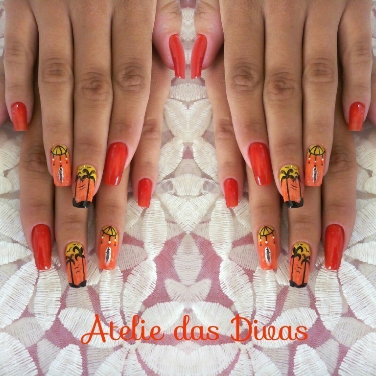 Feito a mao manicure e pedicure