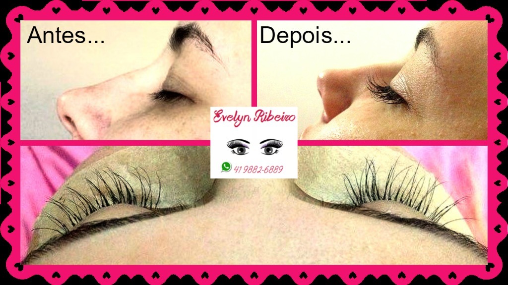 Alongamento de Cílios fio a fio Clássico - Efeito bem natural, apenas alonga sem proporcionar volume.  designer de sobrancelhas