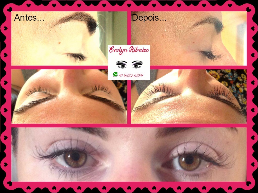Alongamento de Cílios fio a fio Clássico - Efeito bem natural, apenas alonga sem proporcionar volume.  designer de sobrancelhas