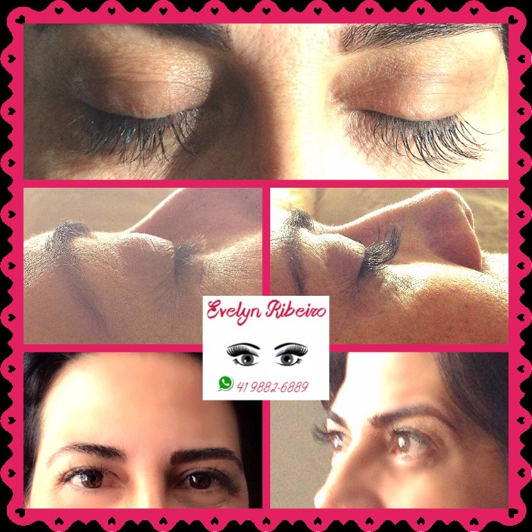 Alongamento de Cílios fio a fio Clássico - Efeito bem natural, apenas alonga sem proporcionar volume.  designer de sobrancelhas