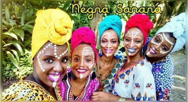 Maquiagem africana para ensaio fotográfico da griffe negra sarará . #pelenegra #maquiador #arte maquiagem maquiador(a)