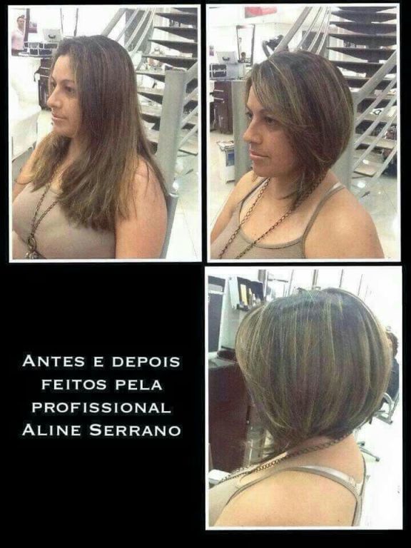 #transformação #cortemoderno #chanelmoderno cabelo cabeleireiro(a)