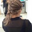 Penteado de trança chique