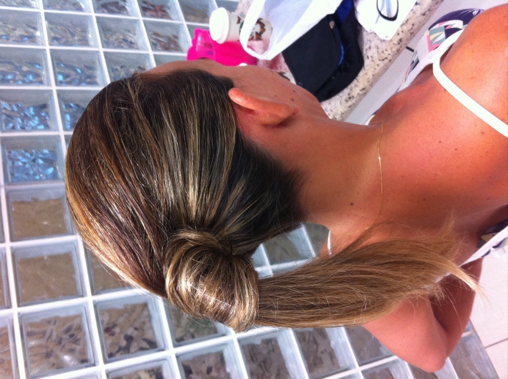 #penteado #rabodecavalo #moicano #loiro #luzes cabeleireiro(a)