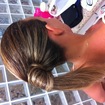 #penteado #rabodecavalo #moicano #loiro #luzes