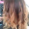 Mechas californianas, em cabelo preto!