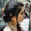 Para este penteado clássico foi utilizado o thermo color de l'oreal, brushlng e baby liss e Hair spray extra forte