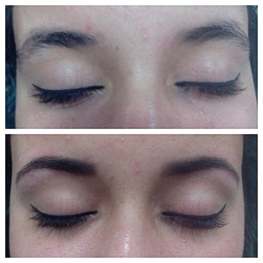 #designdesobrancelhas #antesedepois #modeladocomsombra cabeleireiro(a) designer de sobrancelhas manicure e pedicure