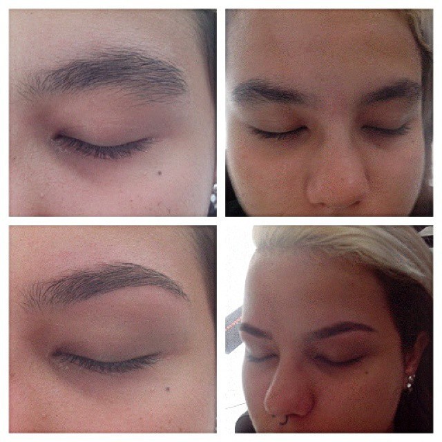 #designdesobrancelhas #antesedepois  cabeleireiro(a) designer de sobrancelhas manicure e pedicure