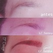 #designdesobrancelhas #aplicaçãodehenna #antesedepois 