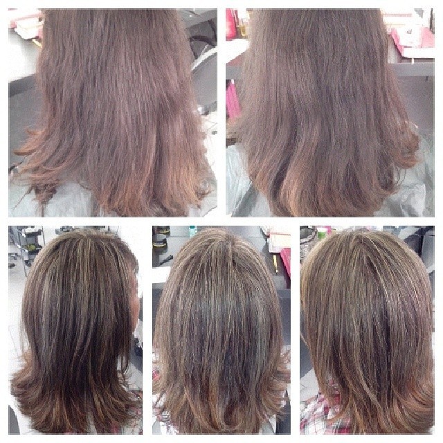 #luzesfinasnopapel #antesedepois cabeleireiro(a) designer de sobrancelhas manicure e pedicure