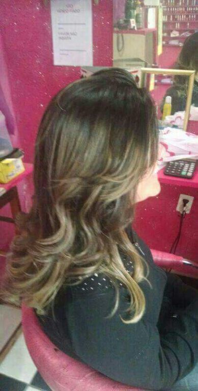 Ombre hair cabeleireiro(a)