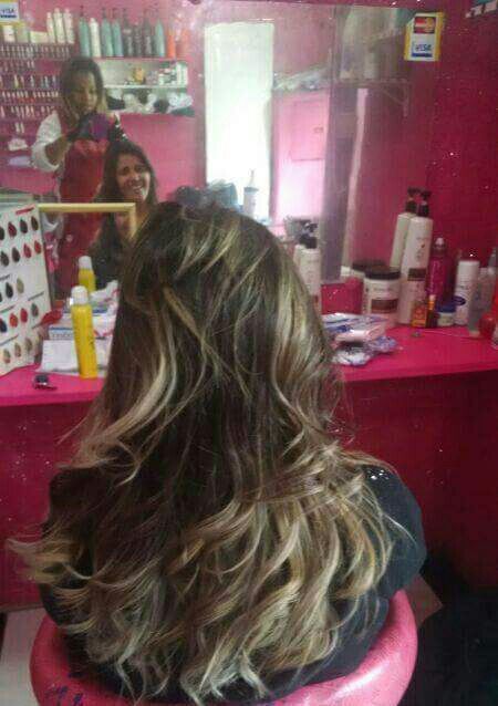Ombre hair cabeleireiro(a)