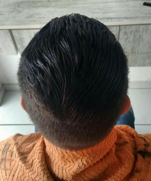 Antes do reflexo e corte cabelo auxiliar cabeleireiro(a) auxiliar cabeleireiro(a)