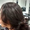 Alisamento térmico, coloração, corte e escova