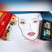 #facecharts #amo #makeup #croqui