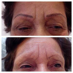 Sobrancelha Definitiva - Modelo anos 60 - Esfumaçado Vertical
 esteticista micropigmentador(a) designer de sobrancelhas