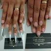 Alongamento de unhas em acrílico