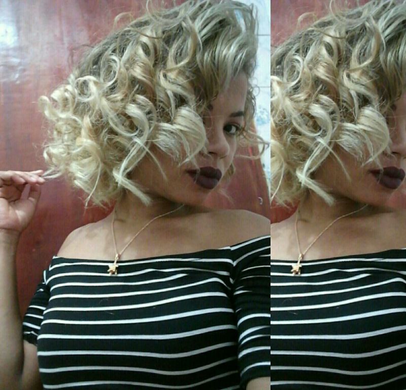 Cabelo mais que top feito aqui no nosso salão orçamentos whats é (11)948546838 cabeleireiro(a)