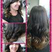 ombré  hair  tons caramelos.