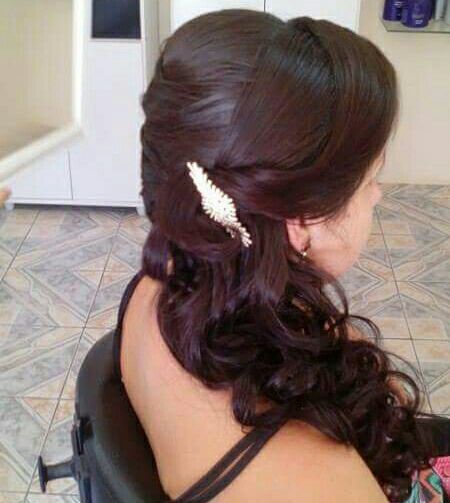 Penteado em noiva 👰 cabelo cabeleireiro(a) esteticista massoterapeuta