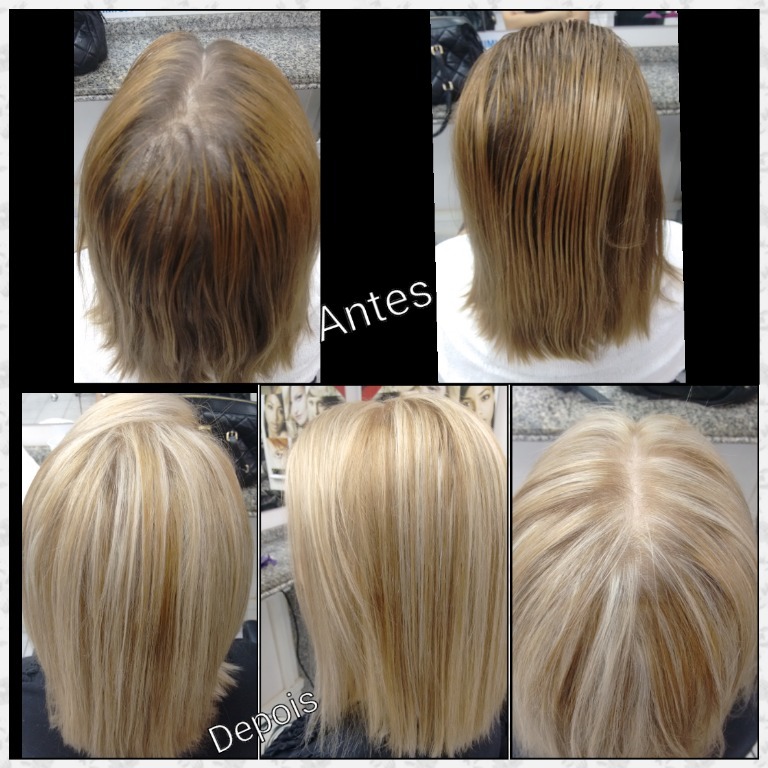 Mechas.
 cabeleireiro(a)