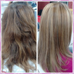 Mechas dois tons.