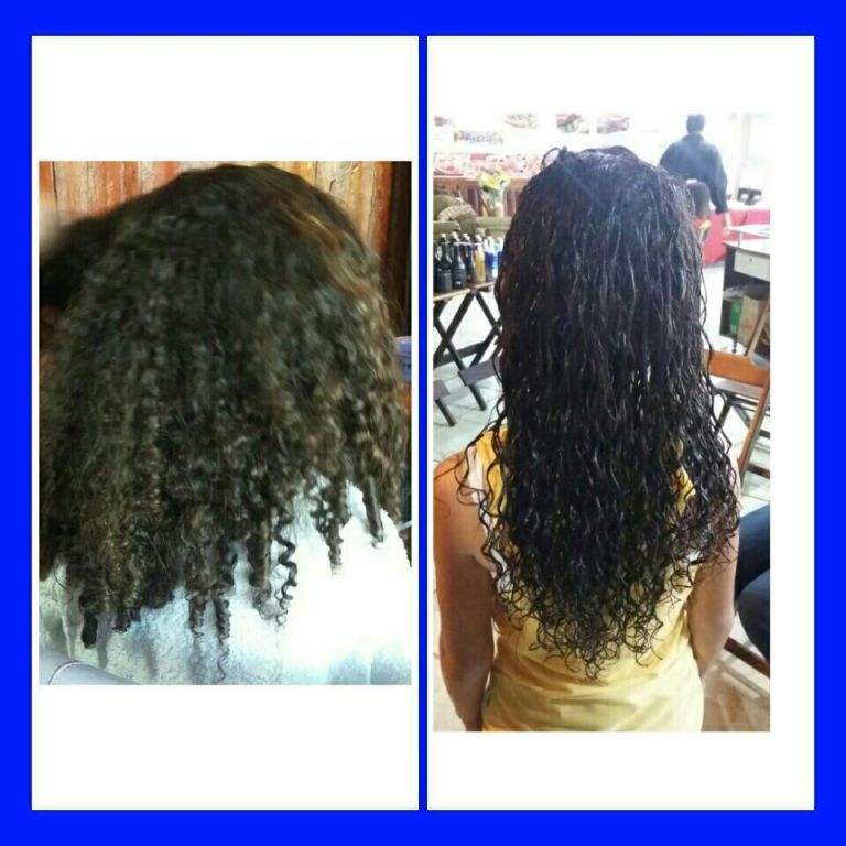 Esse cabelo foi feito um amacimento para diminuir o volume dos cachos com hidróxido  de cálcio . cabelo estudante (cabeleireiro)