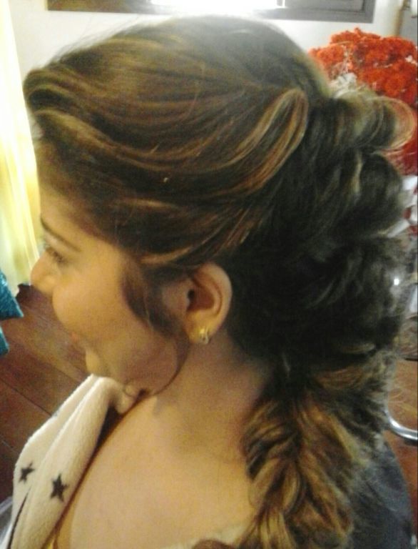 Penteado para madrinha de casamento cabelo cabeleireiro(a)