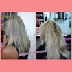 Correção de cor com Balayage em 2 tons